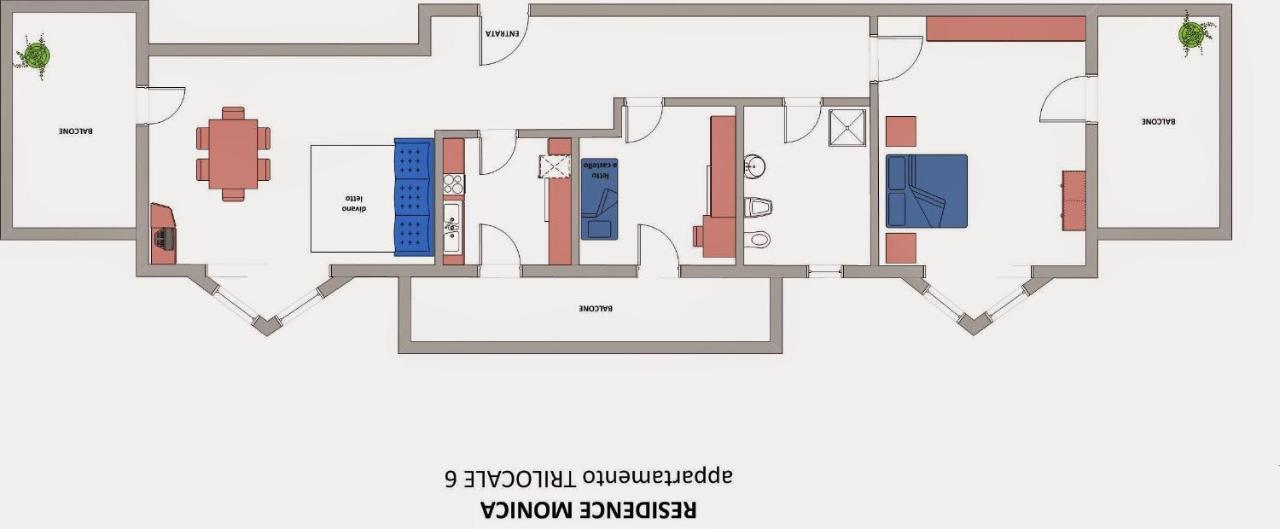 Monroc Apartments Коммеццадура Экстерьер фото